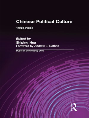 cover image of Chinese Political Culture